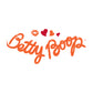 Betty Boop Kiss and Hearts Men's Hooded Sweatshirt