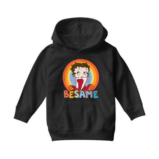 Betty Boop Besame Kids Hooded Sweatshirt