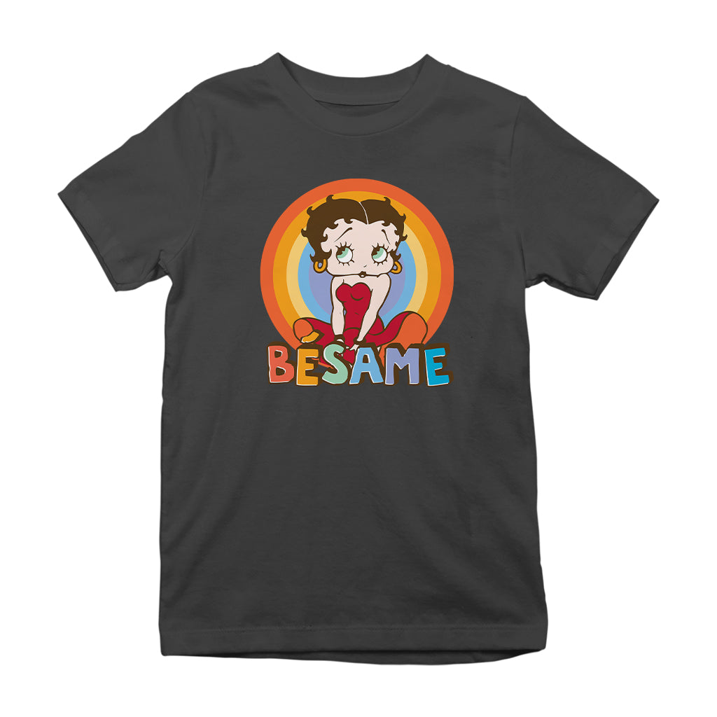 Betty Boop Besame Kids T-Shirt