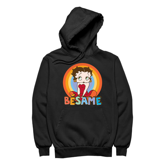 Betty Boop Besame Women's Hooded Sweatshirt