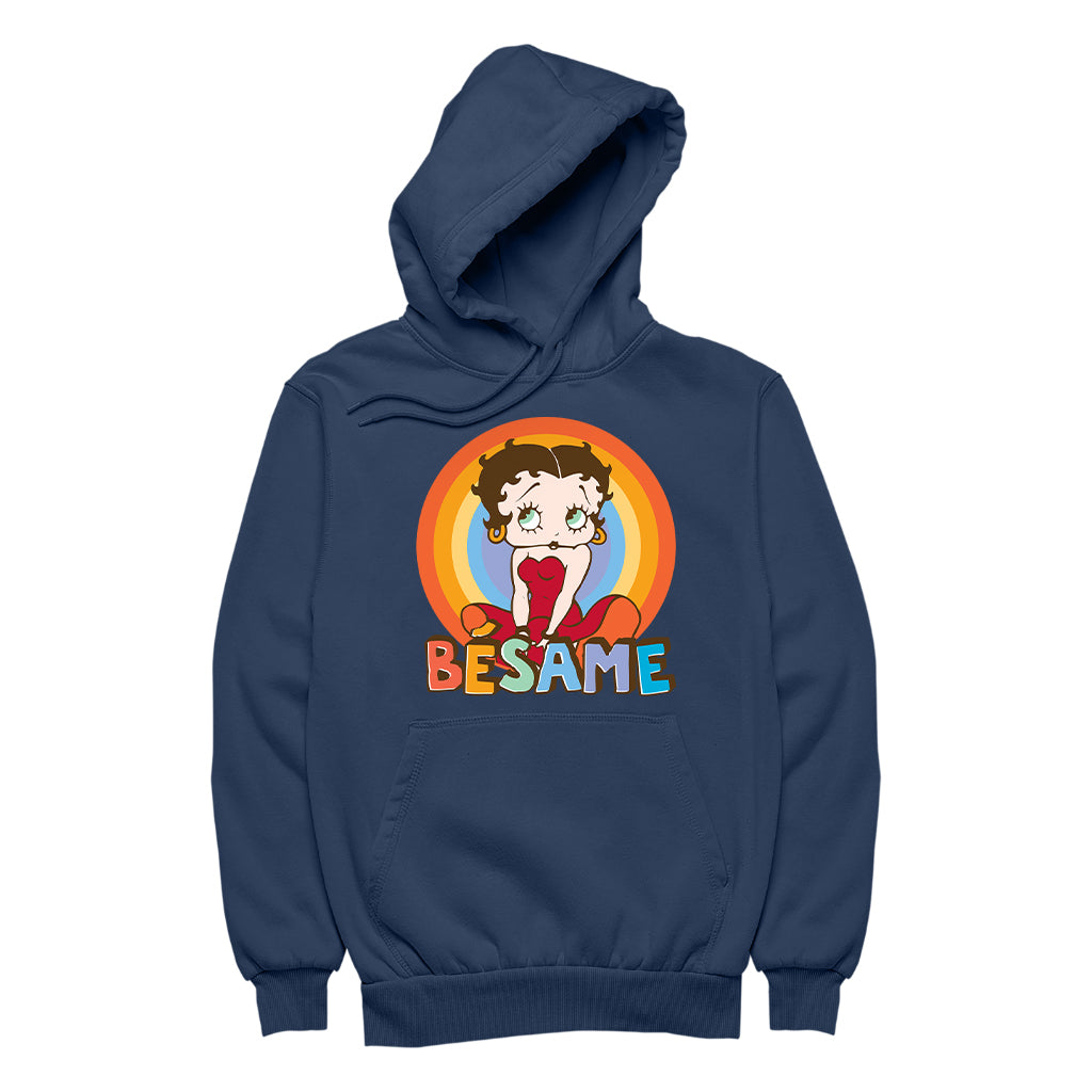 Betty Boop Besame Women's Hooded Sweatshirt
