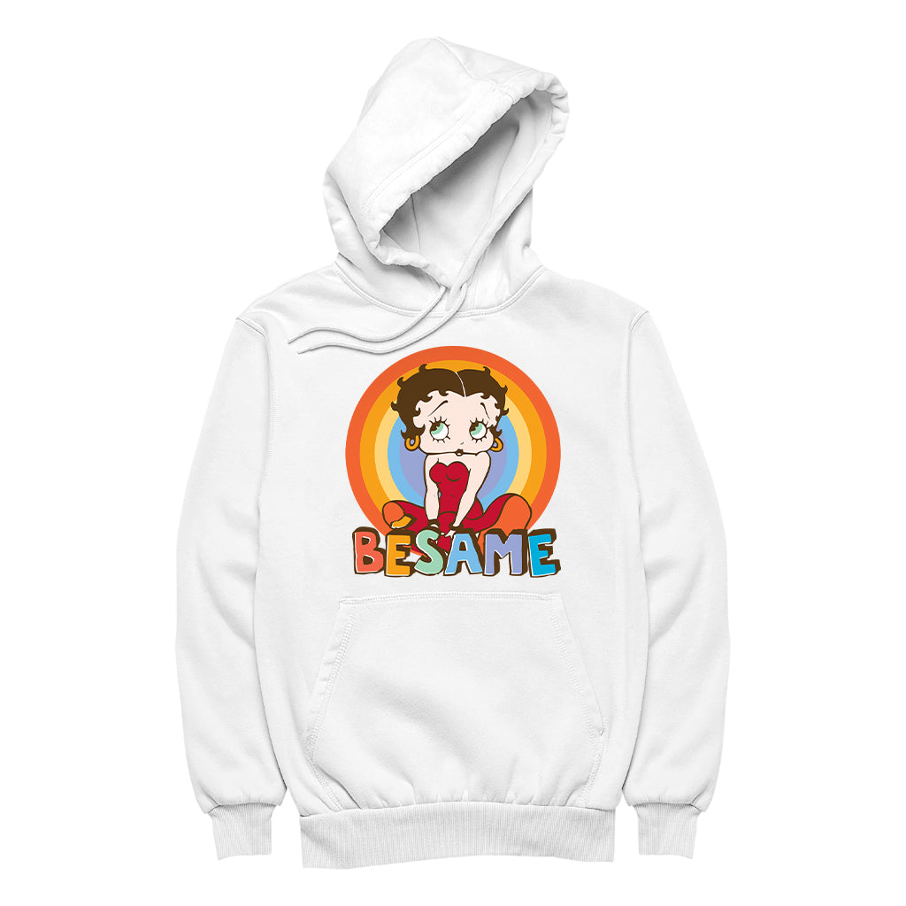 Betty Boop Besame Women's Hooded Sweatshirt