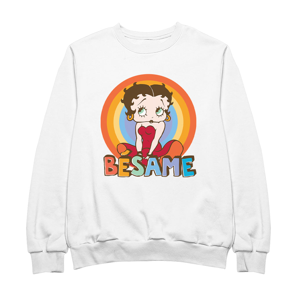 Betty Boop Besame Women's Sweatshirt