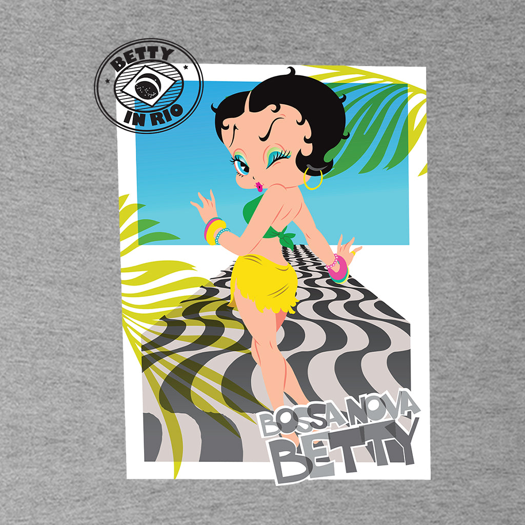 Betty Boop Bossa Nova In Rio Men's Hooded Sweatshirt