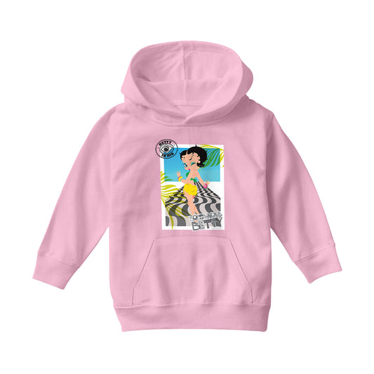 Betty Boop Bossa Nova In Rio Kids Hooded Sweatshirt