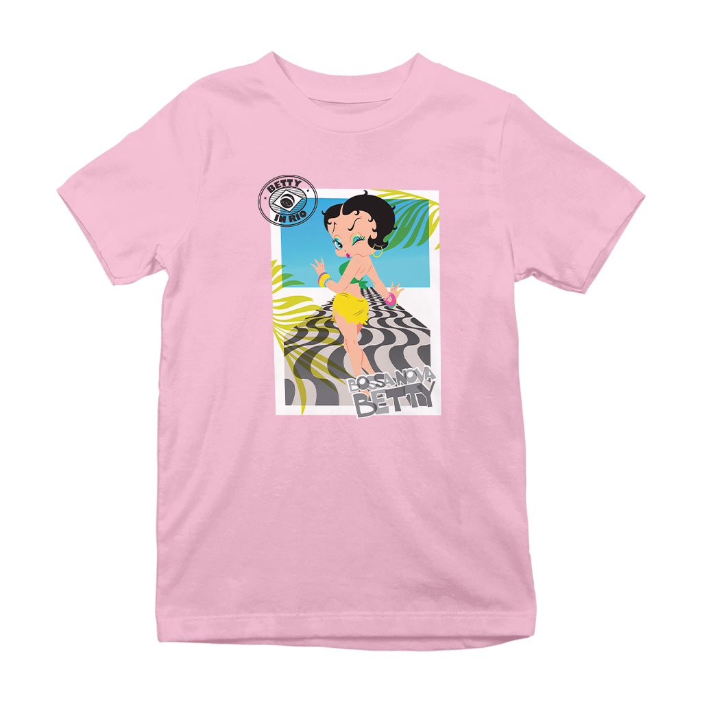 Betty Boop Bossa Nova In Rio Kids T-Shirt