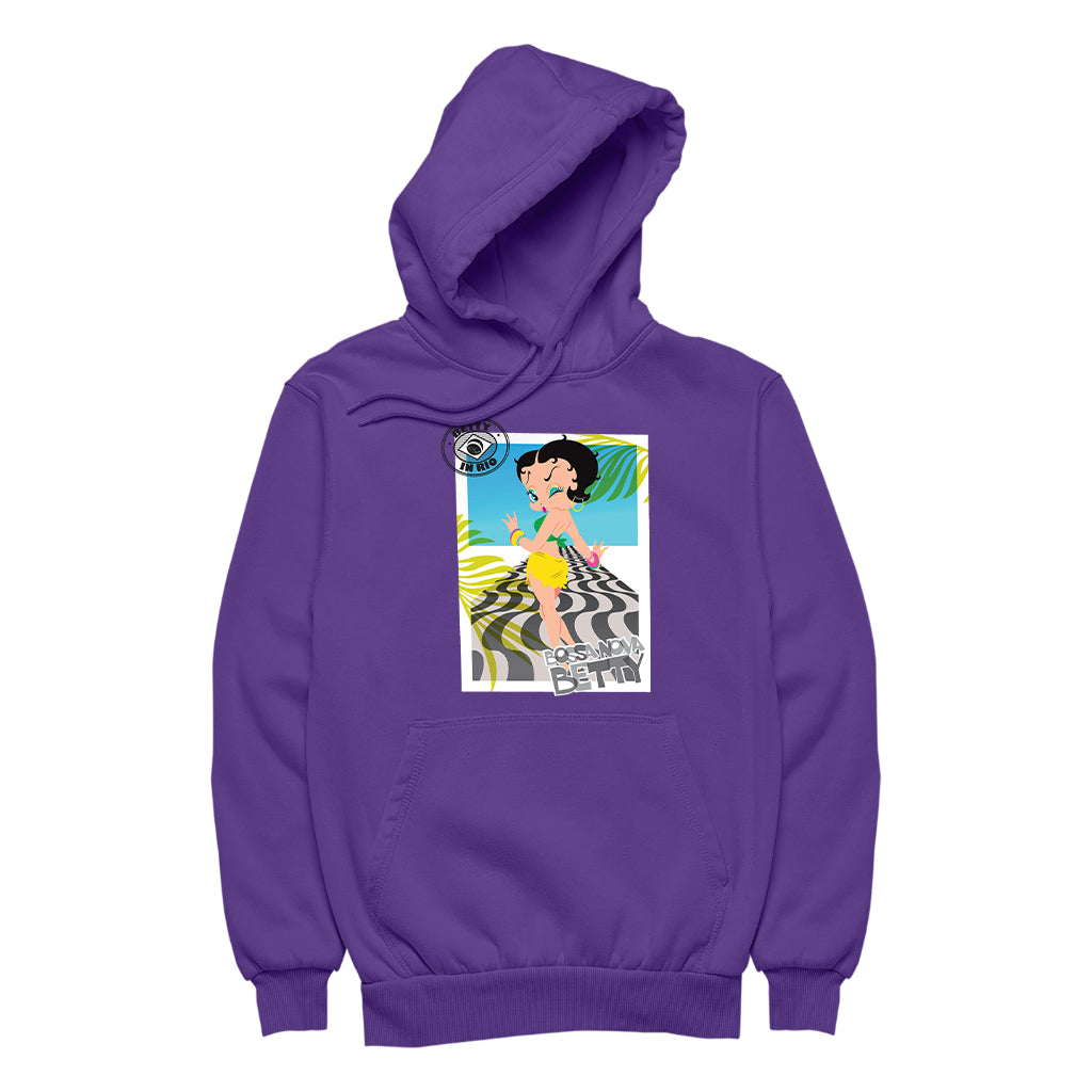 Betty Boop Bossa Nova In Rio Men's Hooded Sweatshirt