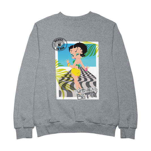 Betty Boop Bossa Nova In Rio Men's Sweatshirt