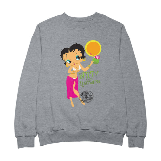 Betty Boop From Ipanema Men's Sweatshirt