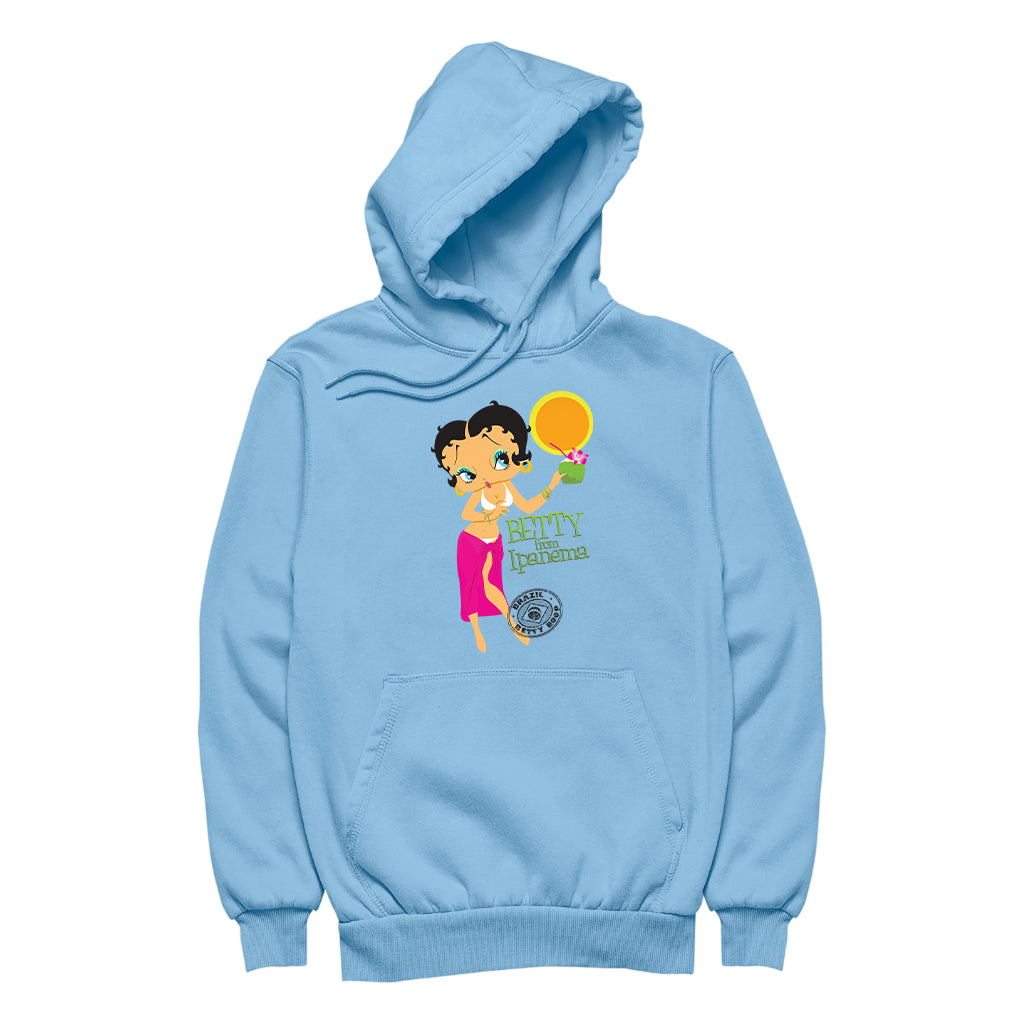 Betty Boop From Ipanema Women's Hooded Sweatshirt