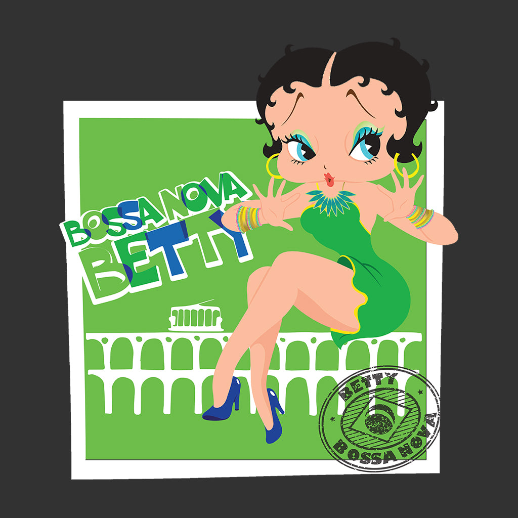 Betty Boop Bossa Nova Betty Women's Hooded Sweatshirt