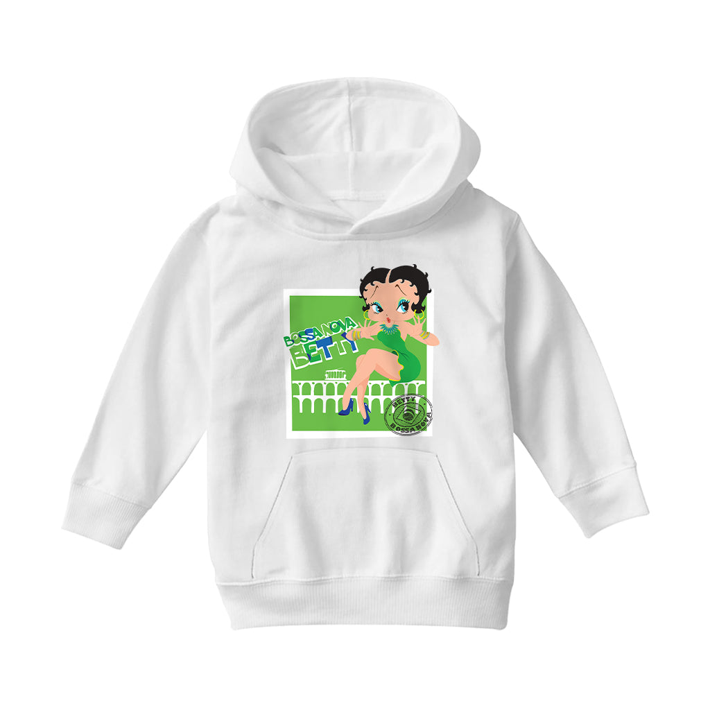 Betty Boop Bossa Nova Betty Kids Hooded Sweatshirt