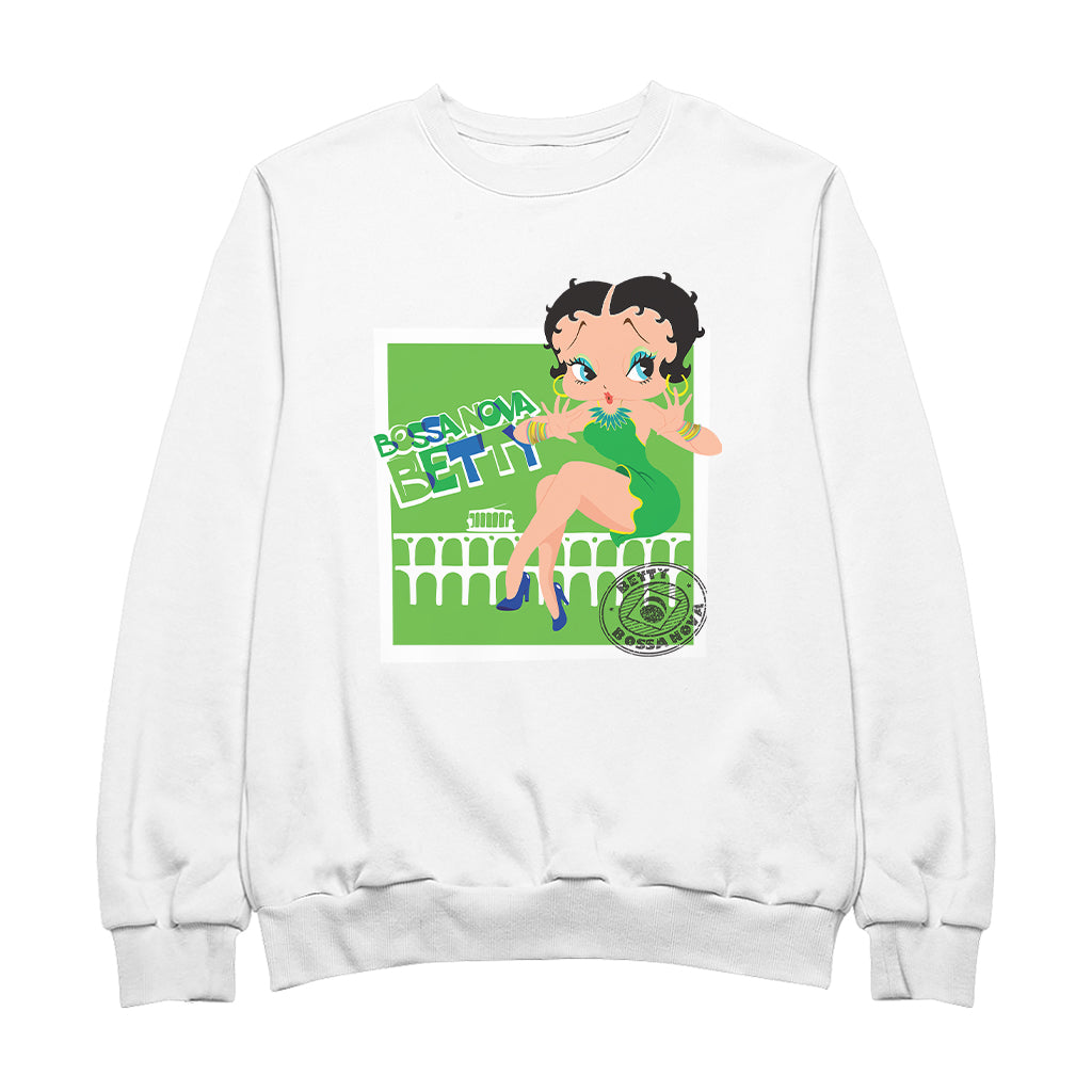 Betty Boop Bossa Nova Betty Men's Sweatshirt
