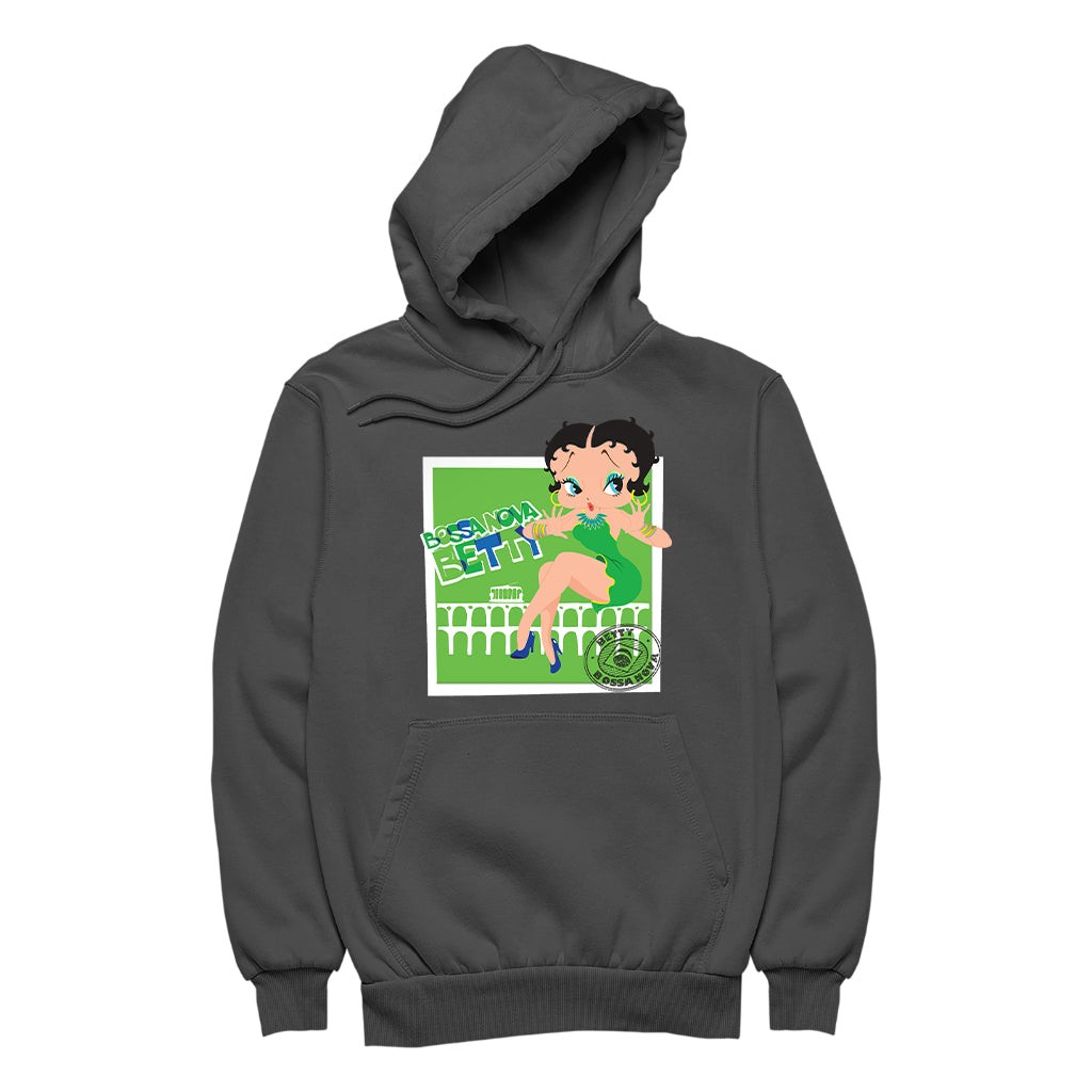 Betty Boop Bossa Nova Betty Women's Hooded Sweatshirt