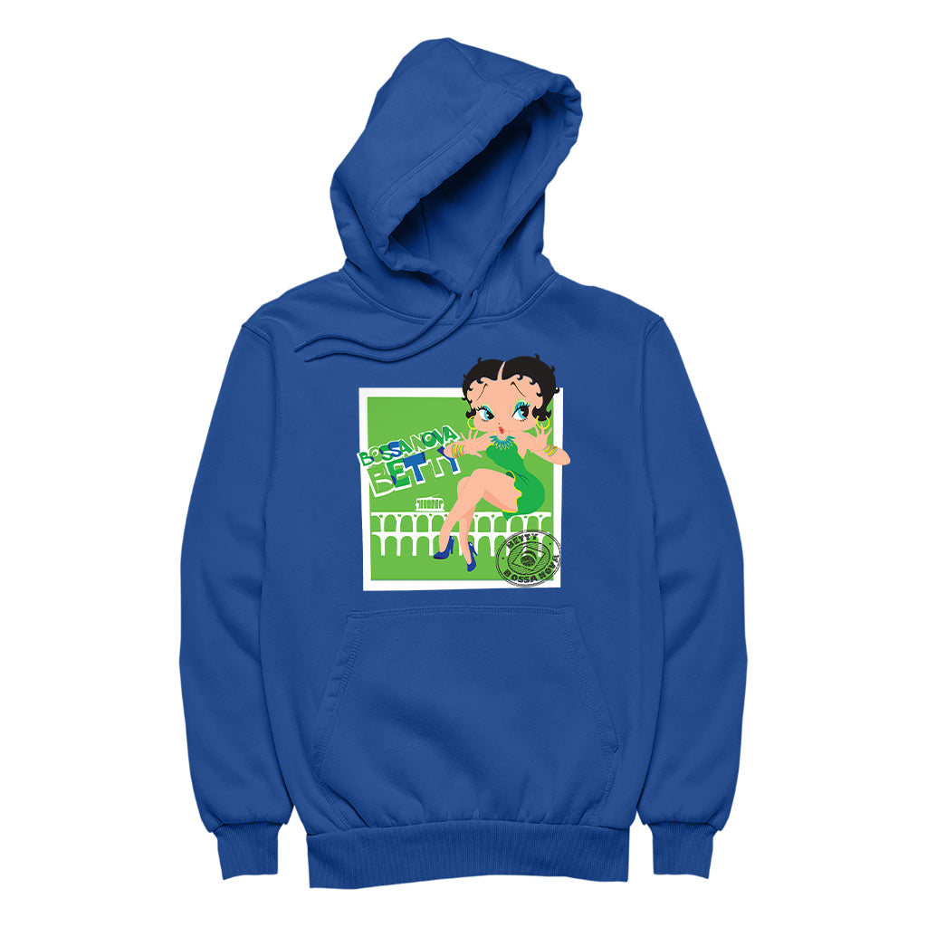 Betty Boop Bossa Nova Betty Women's Hooded Sweatshirt