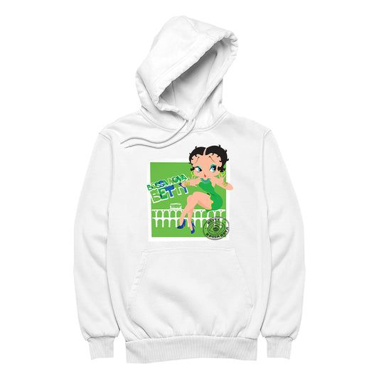 Betty Boop Bossa Nova Betty Women's Hooded Sweatshirt