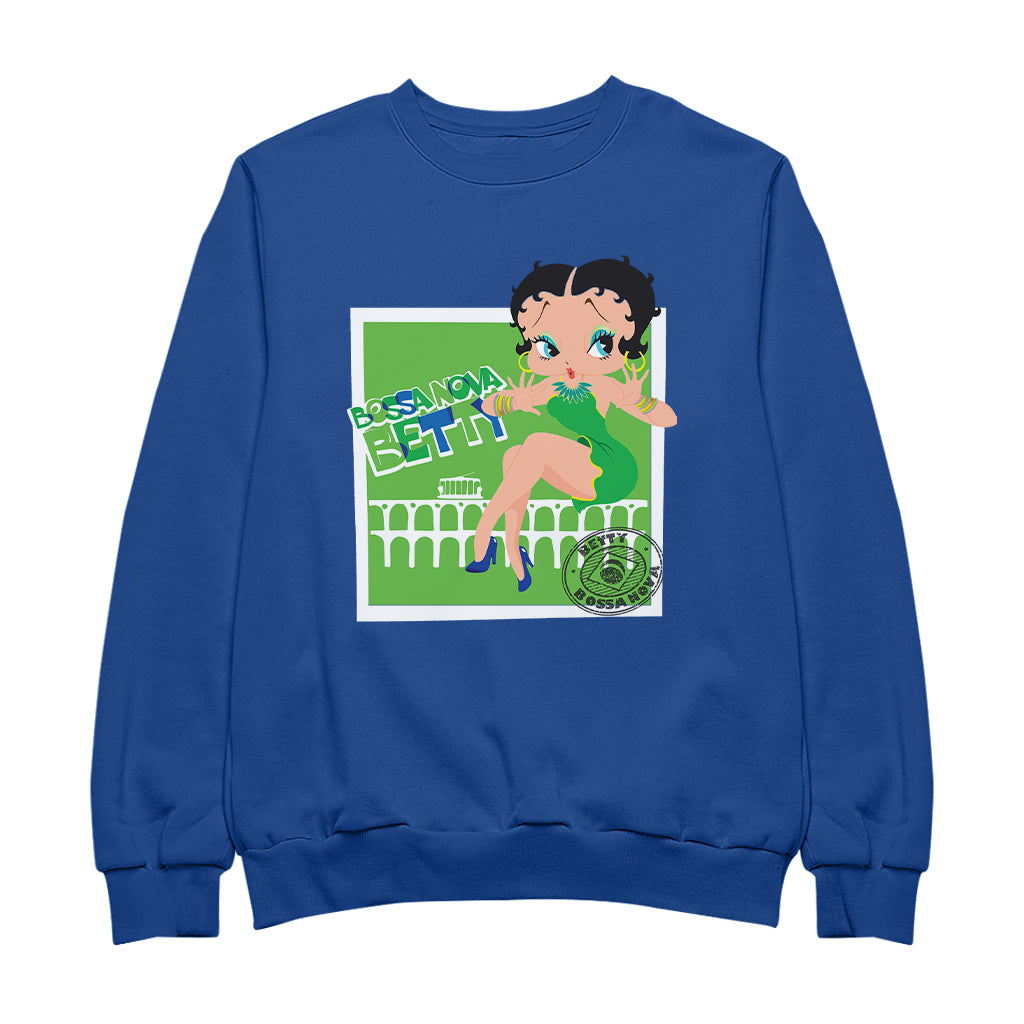 Betty Boop Bossa Nova Betty Women's Sweatshirt