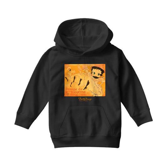Betty Boop Troupe de Mlle Eglantine Masterpiece Collection Kids Hooded Sweatshirt