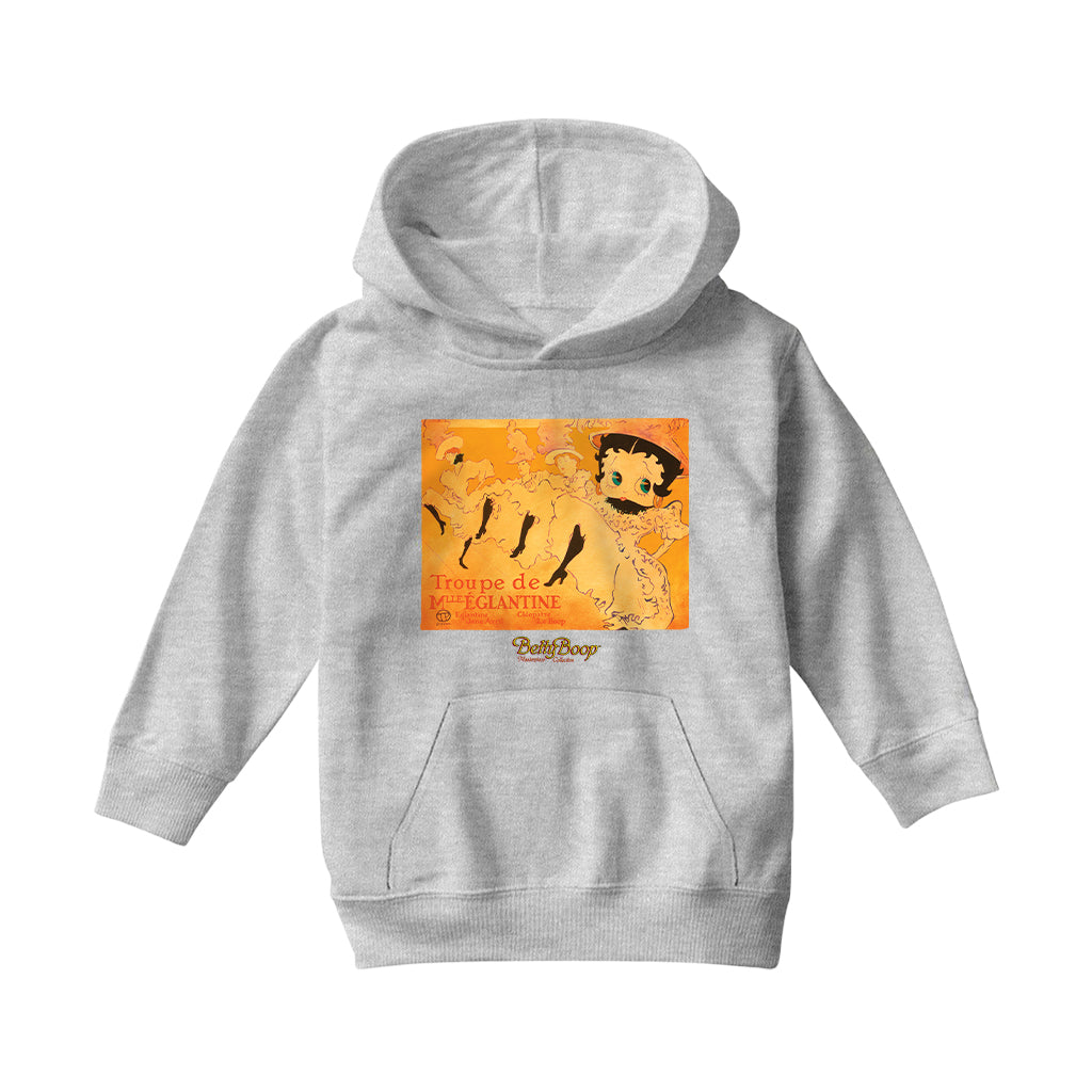 Betty Boop Troupe de Mlle Eglantine Masterpiece Collection Kids Hooded Sweatshirt