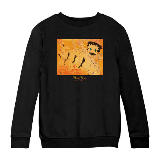 Betty Boop Troupe de Mlle Eglantine Masterpiece Collection Kids Sweatshirt