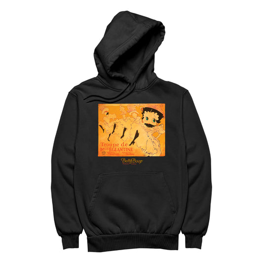 Betty Boop Troupe de Mlle Eglantine Masterpiece Collection Men's Hooded Sweatshirt