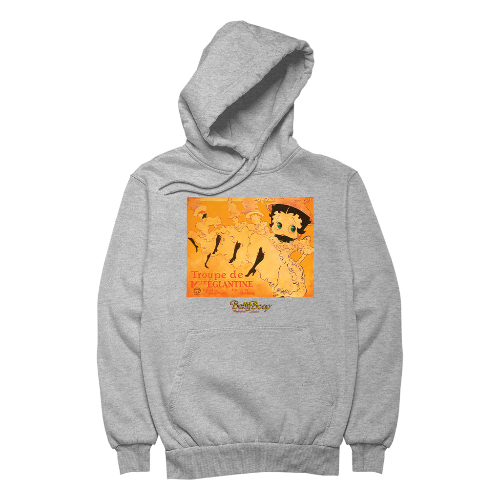 Betty Boop Troupe de Mlle Eglantine Masterpiece Collection Women's Hooded Sweatshirt