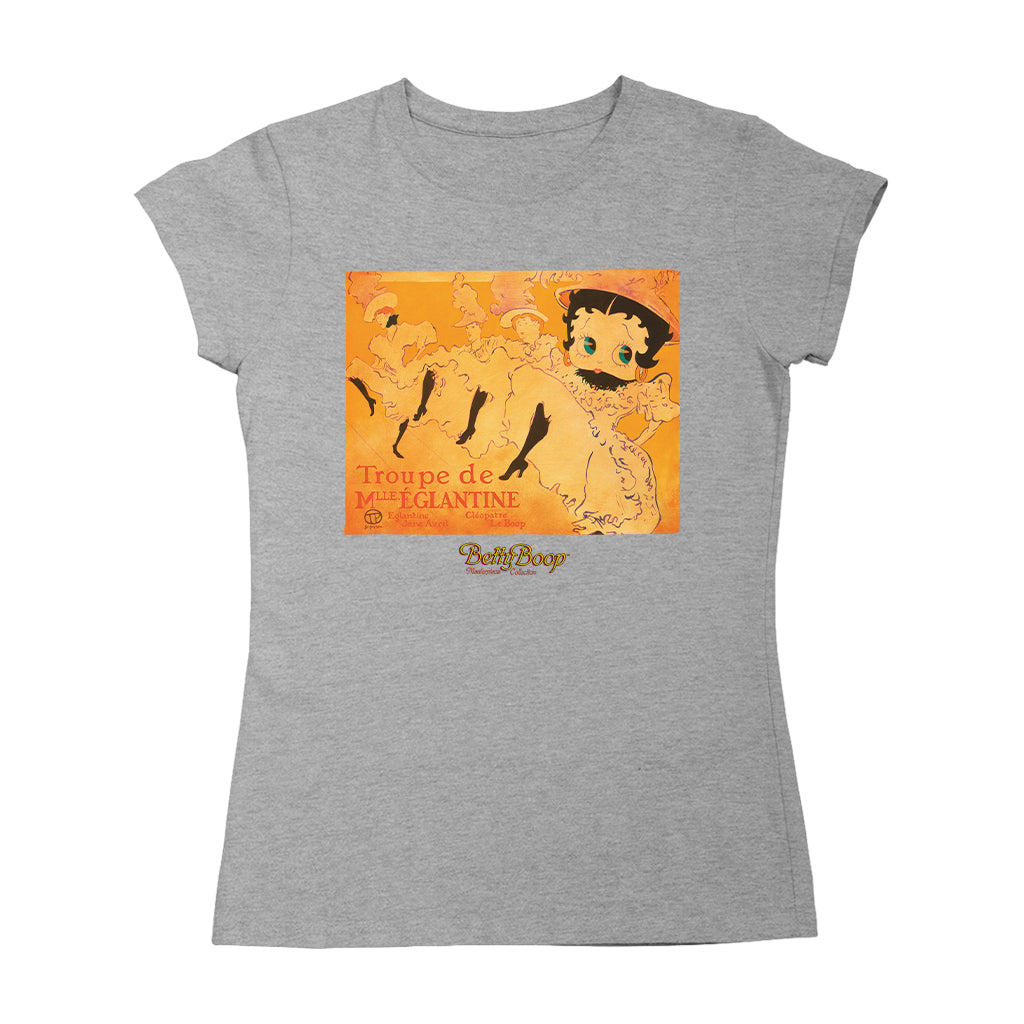 Betty Boop Troupe de Mlle Eglantine Masterpiece Collection Women's T-Shirt