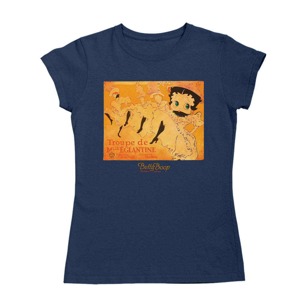 Betty Boop Troupe de Mlle Eglantine Masterpiece Collection Women's T-Shirt
