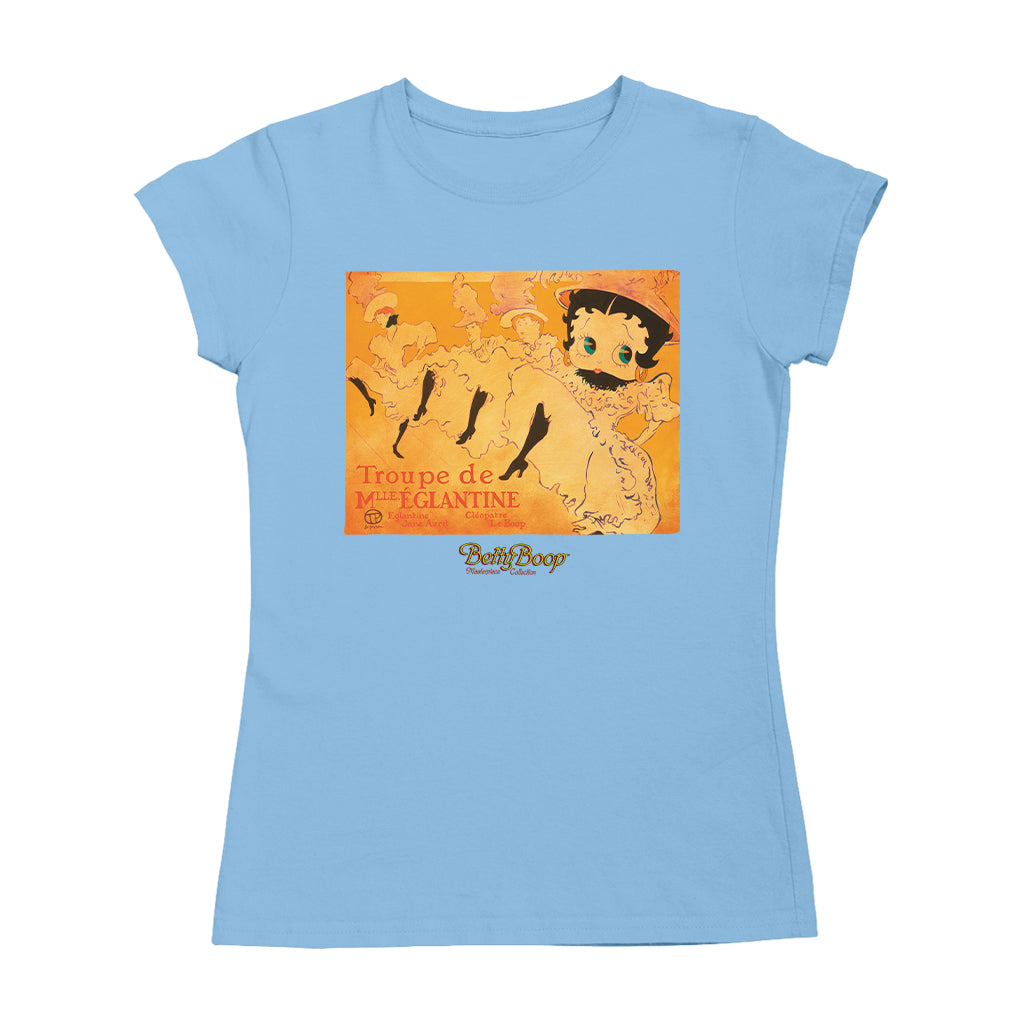 Betty Boop Troupe de Mlle Eglantine Masterpiece Collection Women's T-Shirt