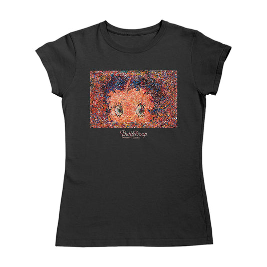 Betty Boop Abstract Expressionism Masterpiece Collection Women's T-Shirt