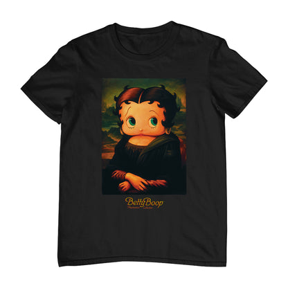 Betty Boop Boopa Mona Lisa Masterpiece Collection Men's T-Shirt