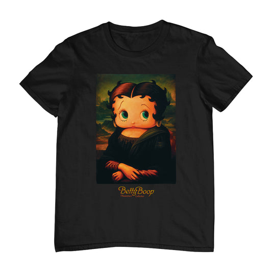 Betty Boop Boopa Mona Lisa Masterpiece Collection Men's T-Shirt