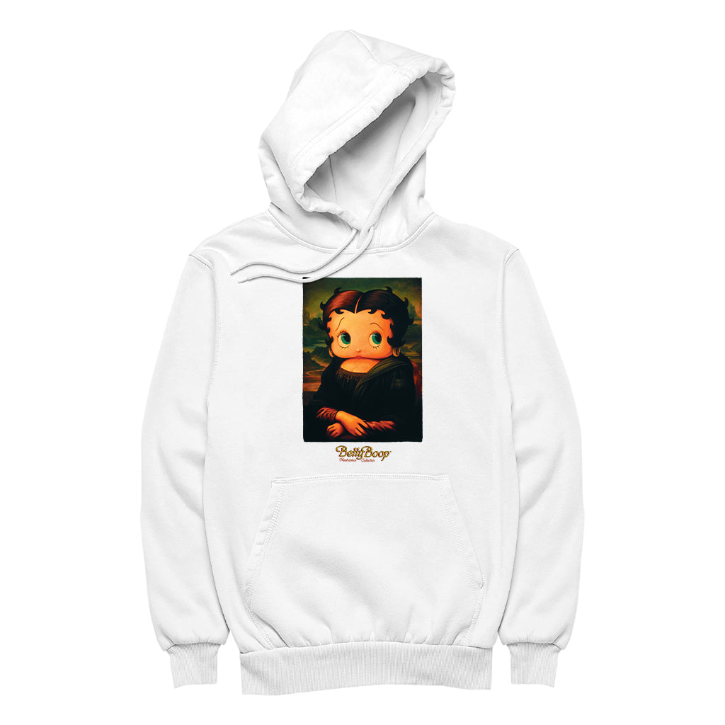 Betty Boop Boopa Mona Lisa Masterpiece Collection Women's Hooded Sweatshirt