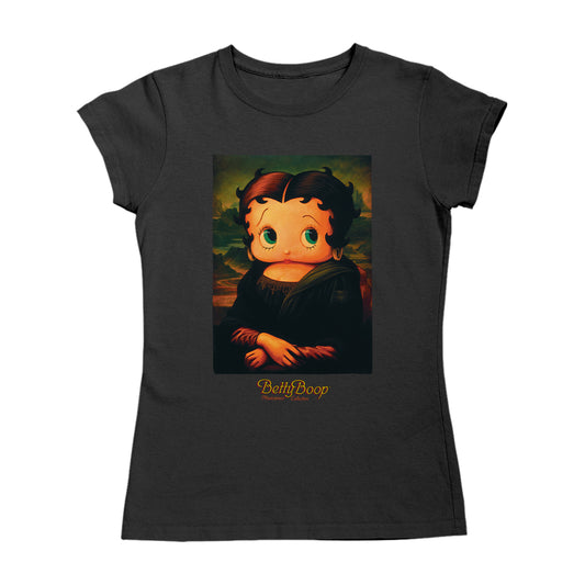 Betty Boop Boopa Mona Lisa Masterpiece Collection Women's T-Shirt
