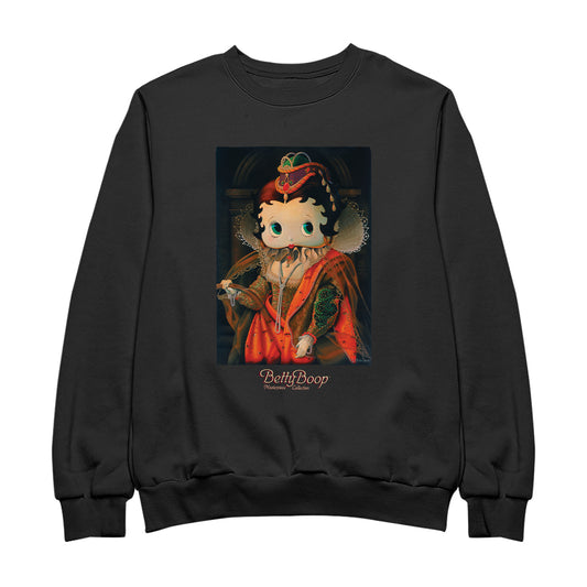 Betty Boop Elizabethan Portrait Masterpiece Collection Men's Sweatshirt