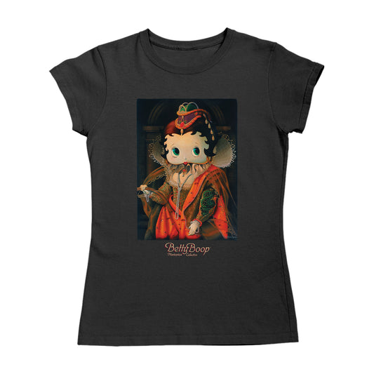 Betty Boop Elizabethan Portrait Masterpiece Collection Women's T-Shirt