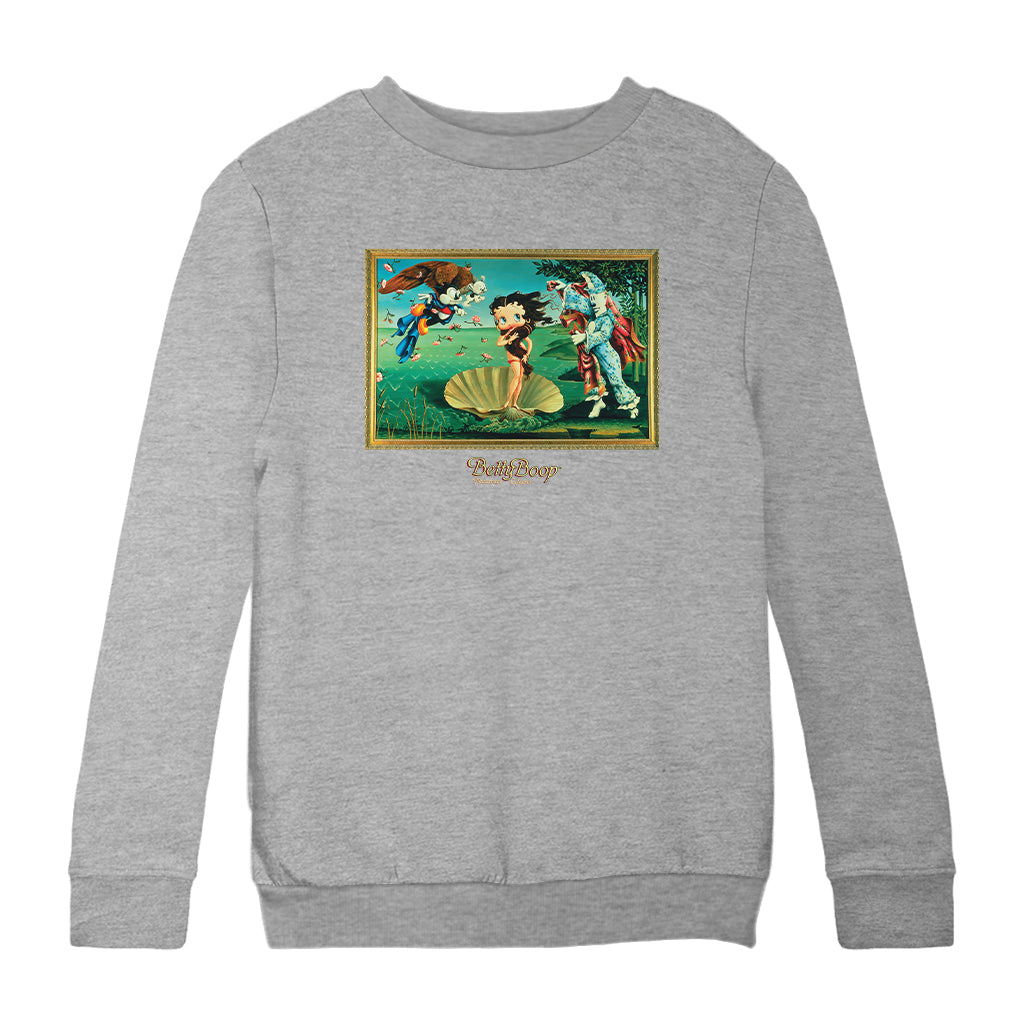Betty Boop Masterpiece Collection Kids Sweatshirt