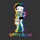 Betty Boop 70s Groovy Chick Kids Hooded Sweatshirt