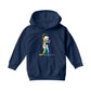 Betty Boop 70s Groovy Chick Kids Hooded Sweatshirt