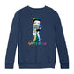 Betty Boop 70s Groovy Chick Kids Sweatshirt