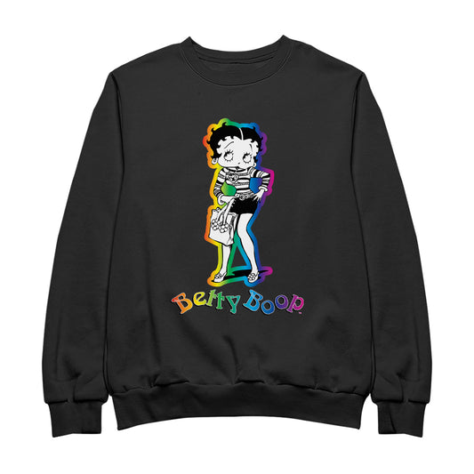 Betty Boop 70s Groovy Chick Men's Sweatshirt