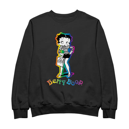 Betty Boop 70s Groovy Chick Women's Sweatshirt