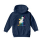 Betty Boop Groovy 70s Fashion Kids Hooded Sweatshirt