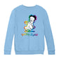 Betty Boop Groovy 70s Fashion Kids Sweatshirt