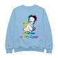 Betty Boop Groovy 70s Fashion Men's Sweatshirt