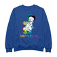 Betty Boop Groovy 70s Fashion Women's Sweatshirt