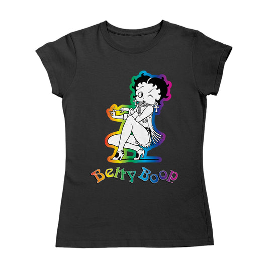 Betty Boop Groovy 70s Fashion Women's T-Shirt