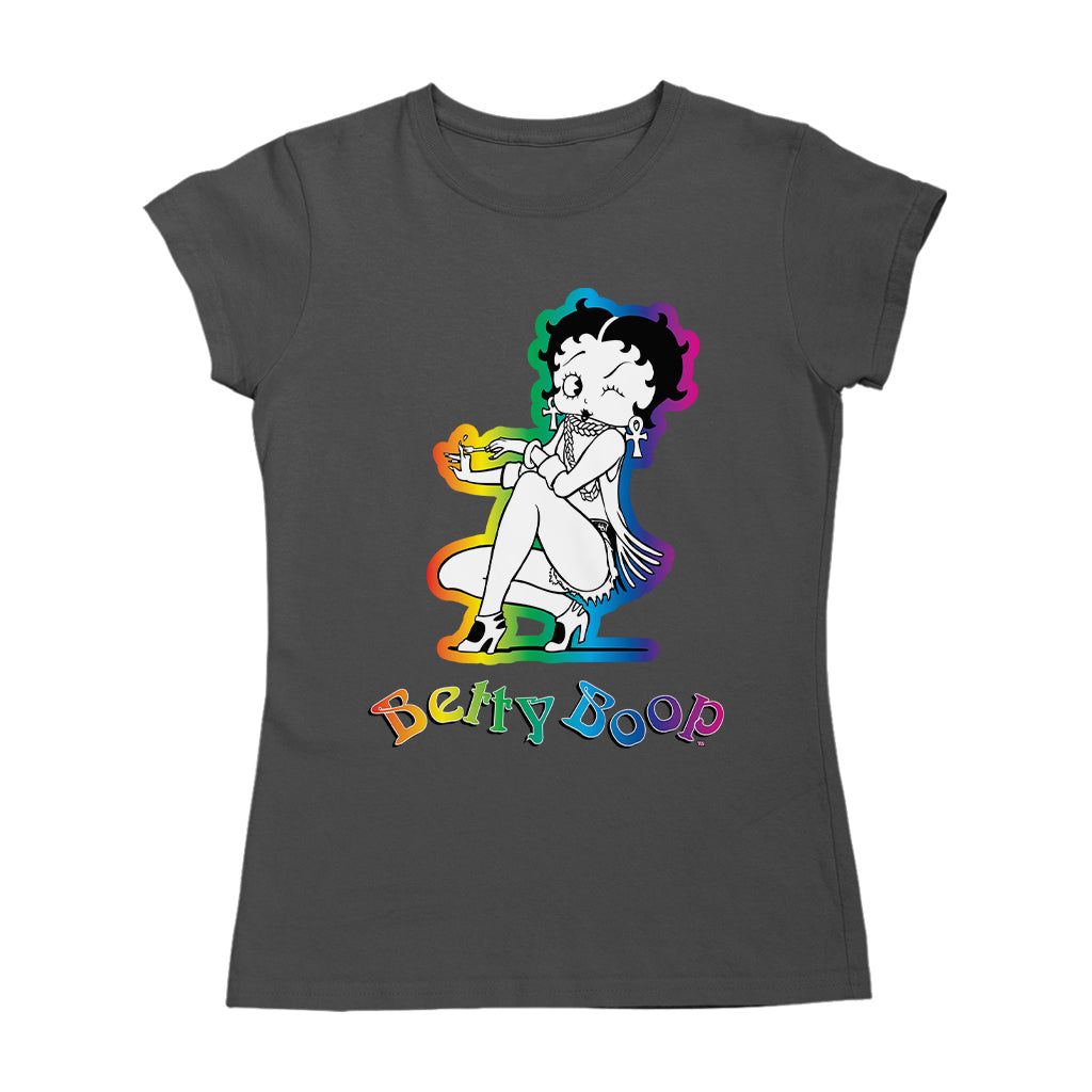 Betty Boop Groovy 70s Fashion Women's T-Shirt