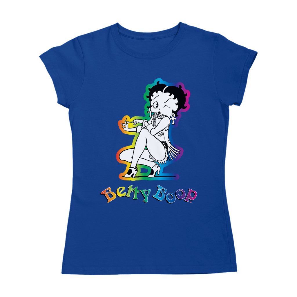 Betty Boop Groovy 70s Fashion Women's T-Shirt