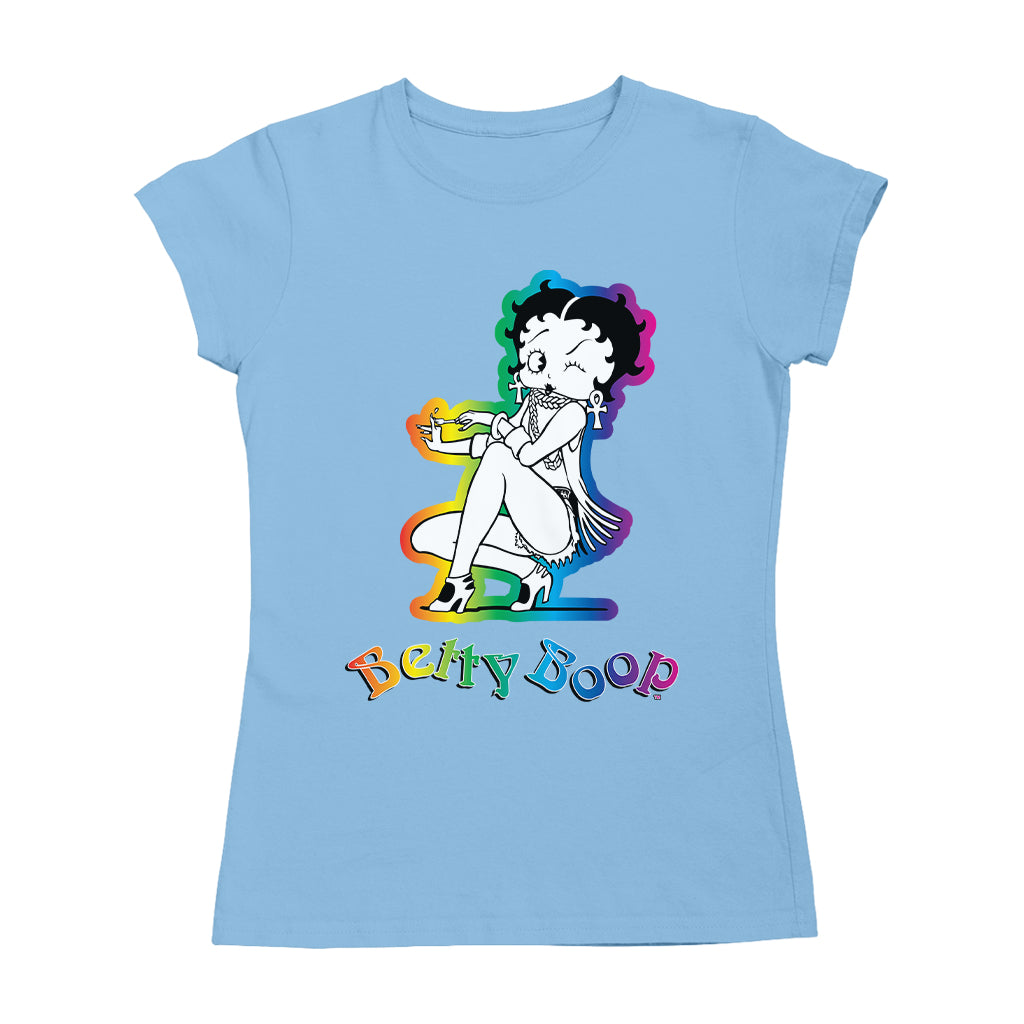 Betty Boop Groovy 70s Fashion Women's T-Shirt